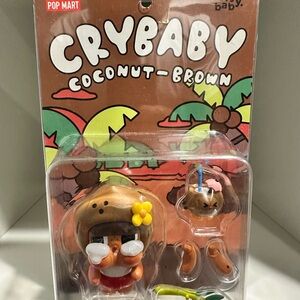 POP MART Crybaby Coconut Brown Figure Pack